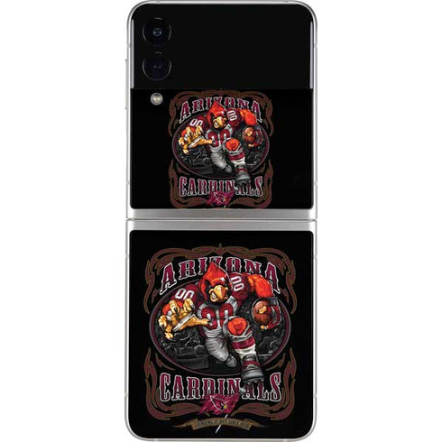 Liquid Blue NFL Arizona Cardinals Running Back Galaxy Z Flip3 5G Skin