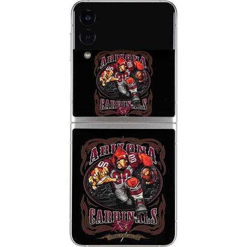 Liquid Blue NFL Arizona Cardinals Running Back Galaxy Z Flip4 5G Skin