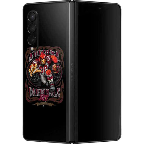 Liquid Blue NFL Arizona Cardinals Running Back Galaxy Z Fold3 5G Skin