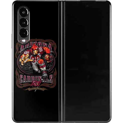 Liquid Blue NFL Arizona Cardinals Running Back Galaxy Z Fold3 5G Skin