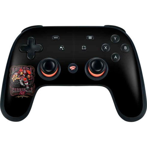 Liquid Blue NFL Arizona Cardinals Running Back Google Stadia Controller Skin