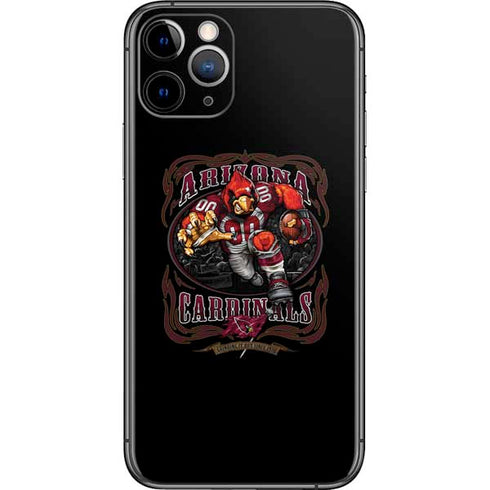 Liquid Blue NFL Arizona Cardinals Running Back iPhone 11 Pro Skin