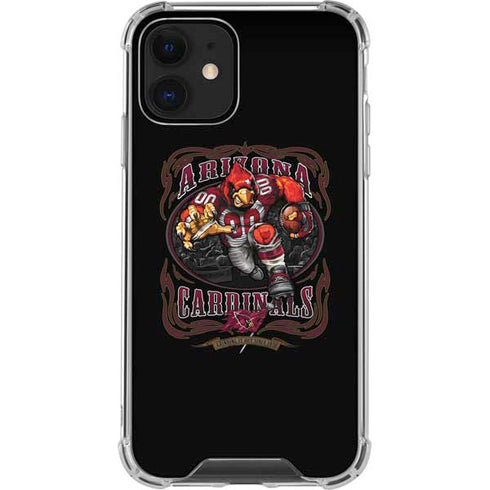 Liquid Blue NFL Arizona Cardinals Running Back iPhone 12 Clear Case