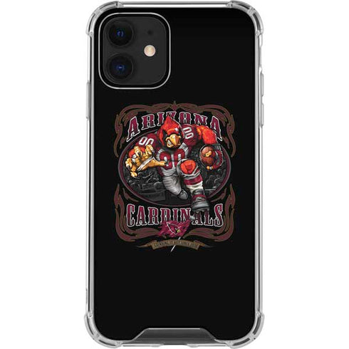 Liquid Blue NFL Arizona Cardinals Running Back iPhone 12 Mini Clear Case