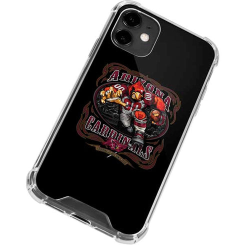 Liquid Blue NFL Arizona Cardinals Running Back iPhone 12 Mini Clear Case