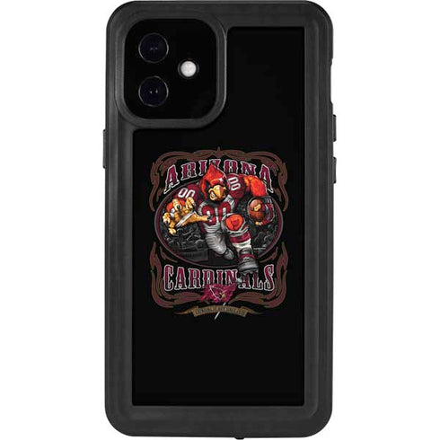 Liquid Blue NFL Arizona Cardinals Running Back iPhone 12 Mini Waterproof Case