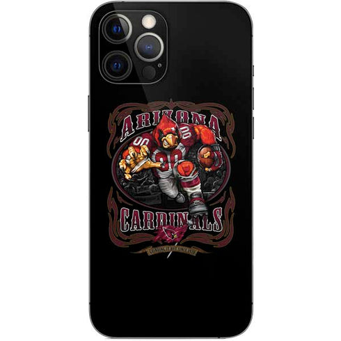 Liquid Blue NFL Arizona Cardinals Running Back iPhone 12 Pro Max Skin