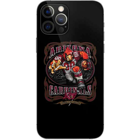 Liquid Blue NFL Arizona Cardinals Running Back iPhone 12 Pro Skin