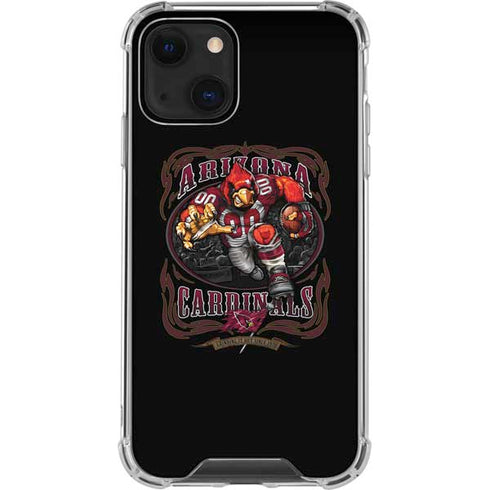 Liquid Blue NFL Arizona Cardinals Running Back iPhone 13 Clear Case