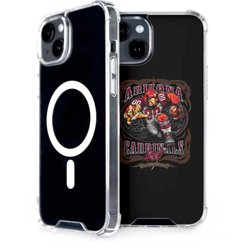 Liquid Blue NFL Arizona Cardinals Running Back iPhone 13 MagSafe Case