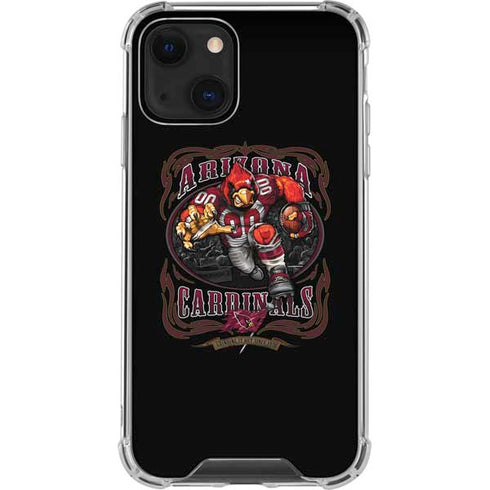Liquid Blue NFL Arizona Cardinals Running Back iPhone 13 Mini Clear Case
