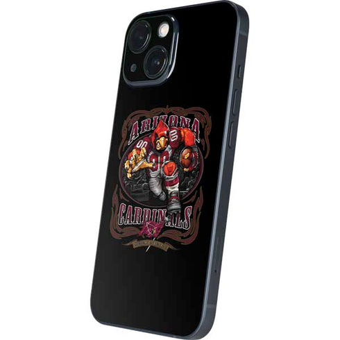 Liquid Blue NFL Arizona Cardinals Running Back iPhone 13 Mini Skin