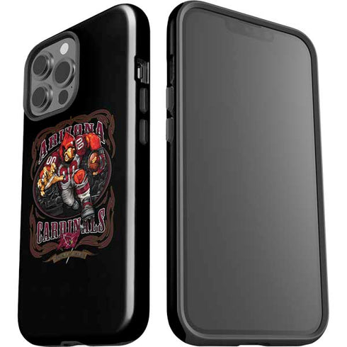 Liquid Blue NFL Arizona Cardinals Running Back iPhone 13 Pro Max Impact Case