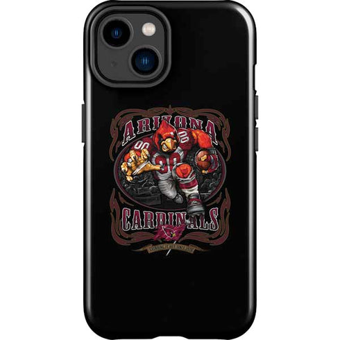 Liquid Blue NFL Arizona Cardinals Running Back iPhone 15 Plus Impact Case