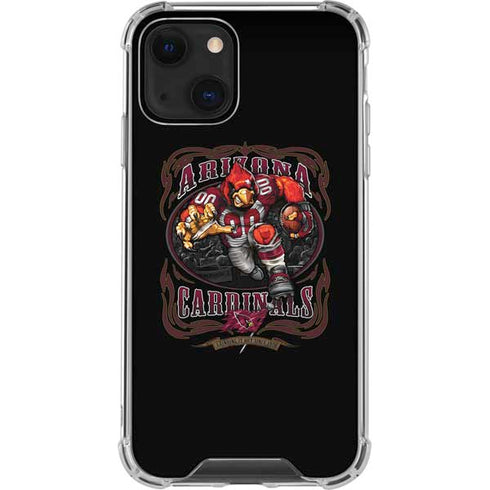 Liquid Blue NFL Arizona Cardinals Running Back iPhone 14 Plus Clear Case