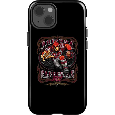 Liquid Blue NFL Arizona Cardinals Running Back iPhone 15 Impact Case