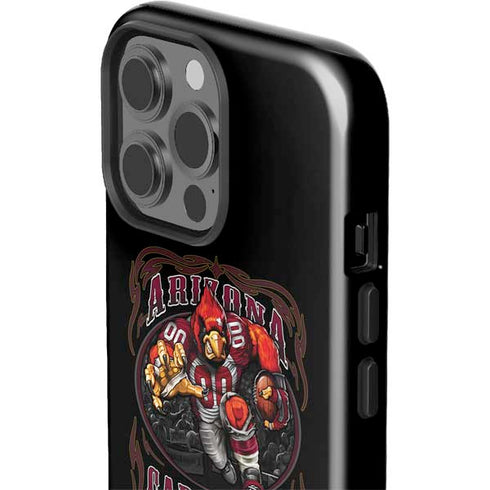 Liquid Blue NFL Arizona Cardinals Running Back iPhone 15 Pro Max Impact Case