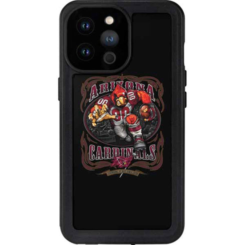 Liquid Blue NFL Arizona Cardinals Running Back iPhone 14 Pro Max Waterproof Case