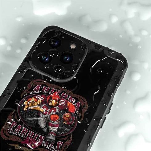 Liquid Blue NFL Arizona Cardinals Running Back iPhone 14 Pro Max Waterproof Case