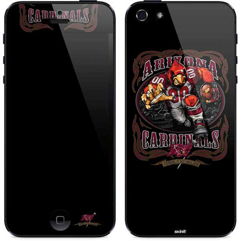 Liquid Blue NFL Arizona Cardinals Running Back iPhone 5/5s/5SE Skin