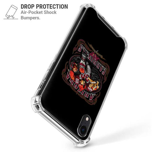 Liquid Blue NFL Arizona Cardinals Running Back iPhone XR Clear Case
