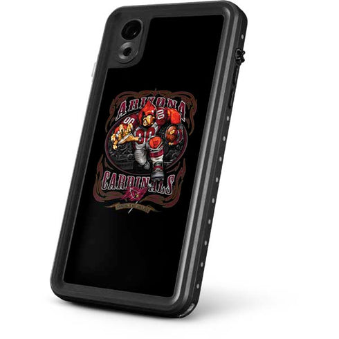 Liquid Blue NFL Arizona Cardinals Running Back iPhone XR Waterproof Case