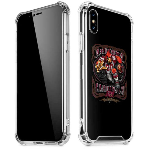 Liquid Blue NFL Arizona Cardinals Running Back iPhone XS Max Clear Case