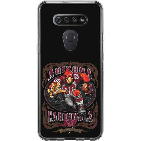 Liquid Blue NFL Arizona Cardinals Running Back LG K51/Q51 Clear Case