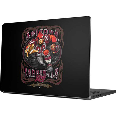 Liquid Blue NFL Arizona Cardinals Running Back MacBook Pro 14in (2021-24) Skin