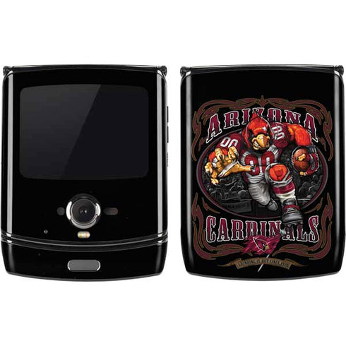 Liquid Blue NFL Arizona Cardinals Running Back Motorola RAZR Skin