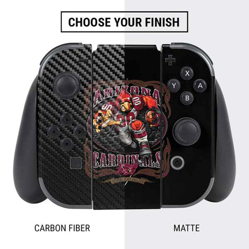 Liquid Blue NFL Arizona Cardinals Running Back Nintendo Switch Bundle Skin