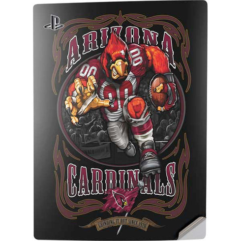 Liquid Blue NFL Arizona Cardinals Running Back PS5 Digital Edition Console Skin
