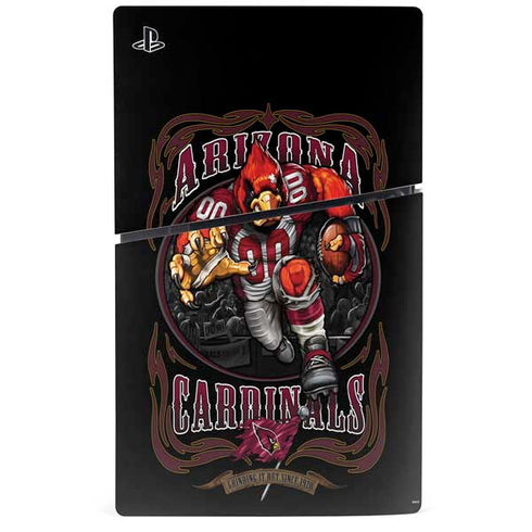 Liquid Blue NFL Arizona Cardinals Running Back PS5 Slim Disk Bundle Skin