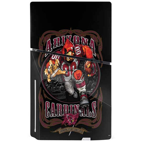 Liquid Blue NFL Arizona Cardinals Running Back PS5 Slim Disk Bundle Skin