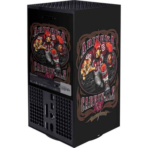 Liquid Blue NFL Arizona Cardinals Running Back Xbox Series X Bundle Skin