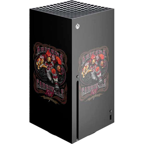 Liquid Blue NFL Arizona Cardinals Running Back Xbox Series X Console Skin
