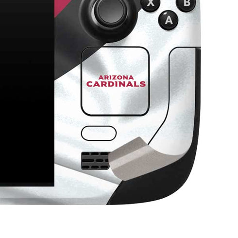 NFL Arizona Cardinals Steam Deck Handheld Gaming Computer Skin