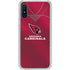 NFL Arizona Cardinals Team Jersey Galaxy A10e Clear Case