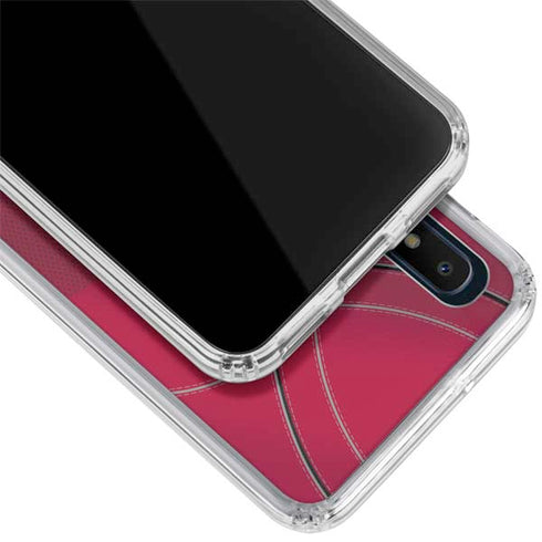 NFL Arizona Cardinals Team Jersey Galaxy A10e Clear Case