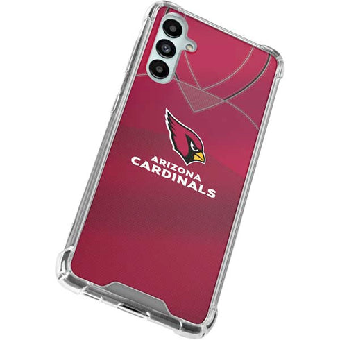 NFL Arizona Cardinals Team Jersey Galaxy A15 5G Clear Case