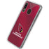 NFL Arizona Cardinals Team Jersey Galaxy A20 Clear Case