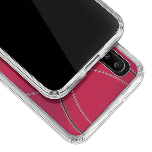 NFL Arizona Cardinals Team Jersey Galaxy A30 Clear Case
