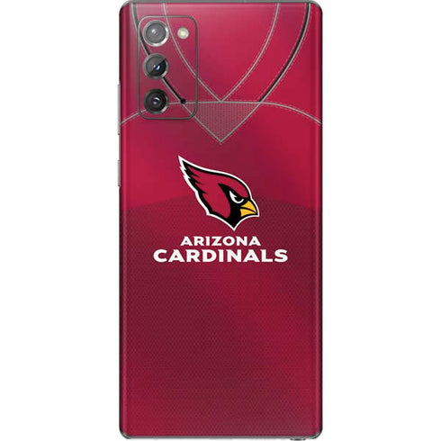 NFL Arizona Cardinals Team Jersey Galaxy Note20 5G Skin