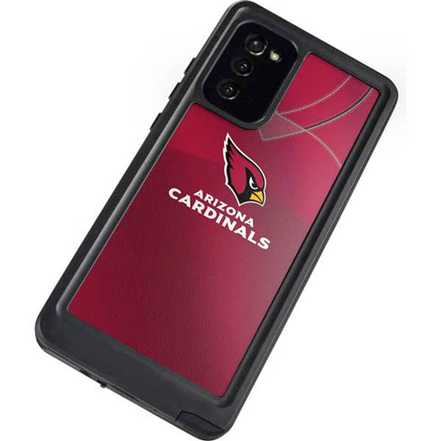NFL Arizona Cardinals Team Jersey Galaxy Note20 5G Waterproof Case