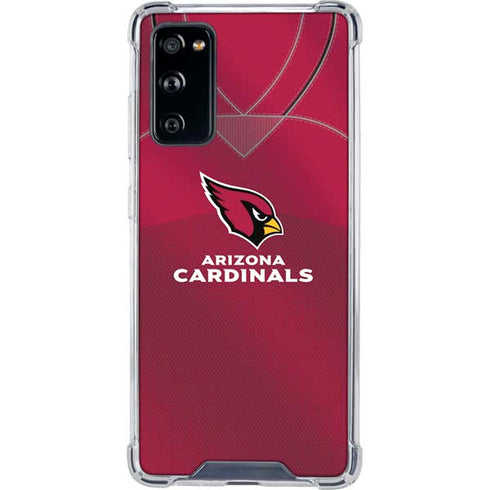 NFL Arizona Cardinals Team Jersey Galaxy S20 FE Clear Case