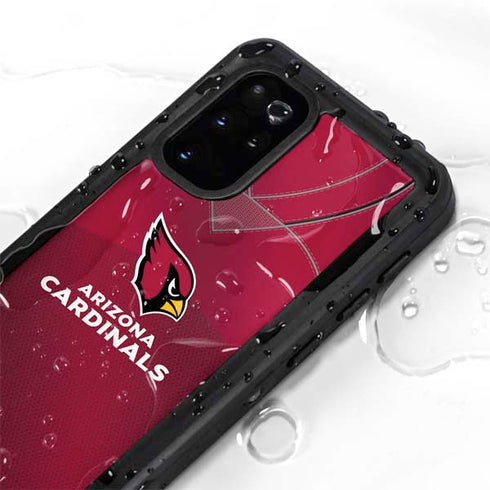 NFL Arizona Cardinals Team Jersey Galaxy S20 Plus Waterproof Case