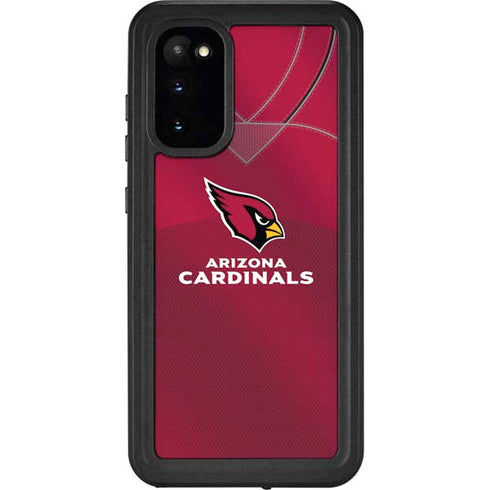 NFL Arizona Cardinals Team Jersey Galaxy S20 Waterproof Case