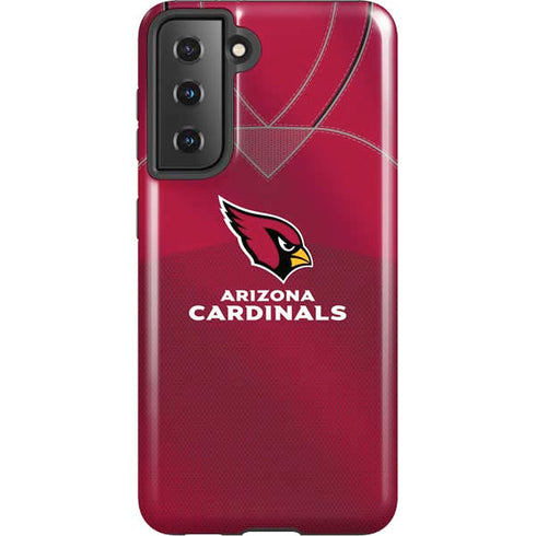 NFL Arizona Cardinals Team Jersey Galaxy S21 5G Pro Case