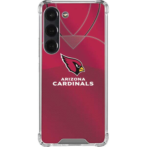 NFL Arizona Cardinals Team Jersey Galaxy S23 Clear Case