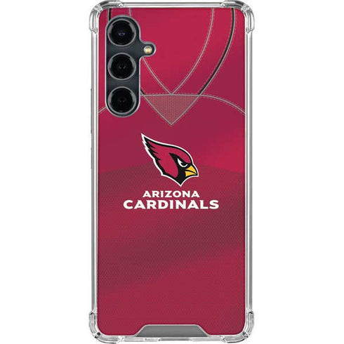 NFL Arizona Cardinals Team Jersey Galaxy S23 FE Clear Case